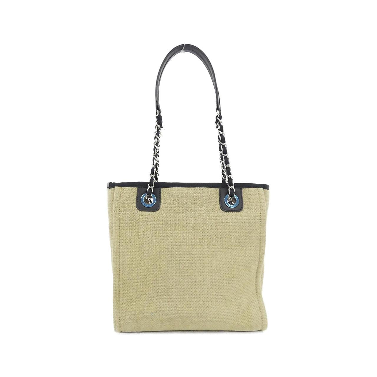 CHANEL Deauville 66939 手提包 帆布 2