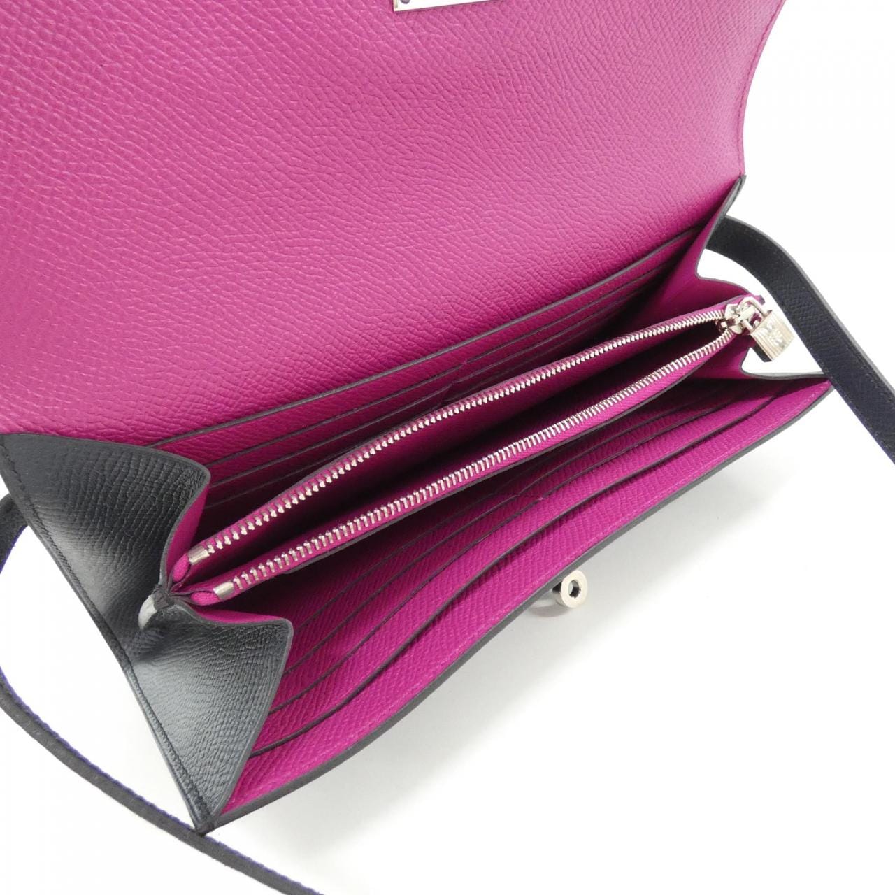 HERMES Kelly 073627CK Wallet Epsom 4