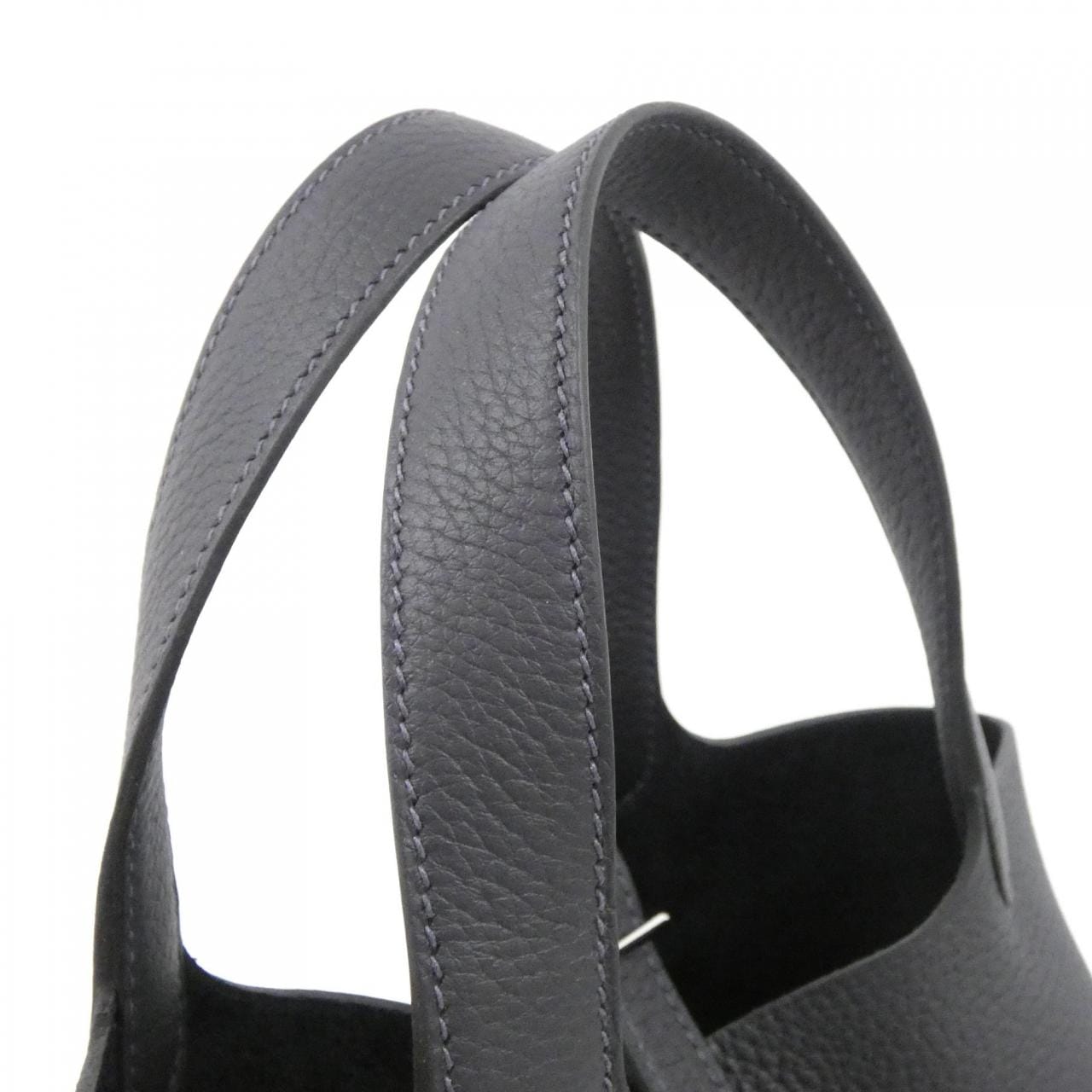 HERMES Picotin 056289CK Handbag Clemence 4