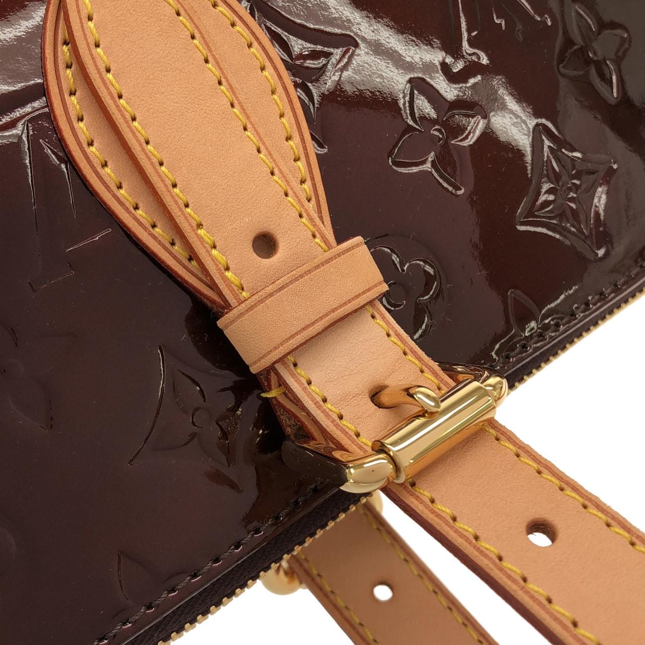 LOUIS VUITTON Avenue M93510 手提包 Vernis 漆皮 5