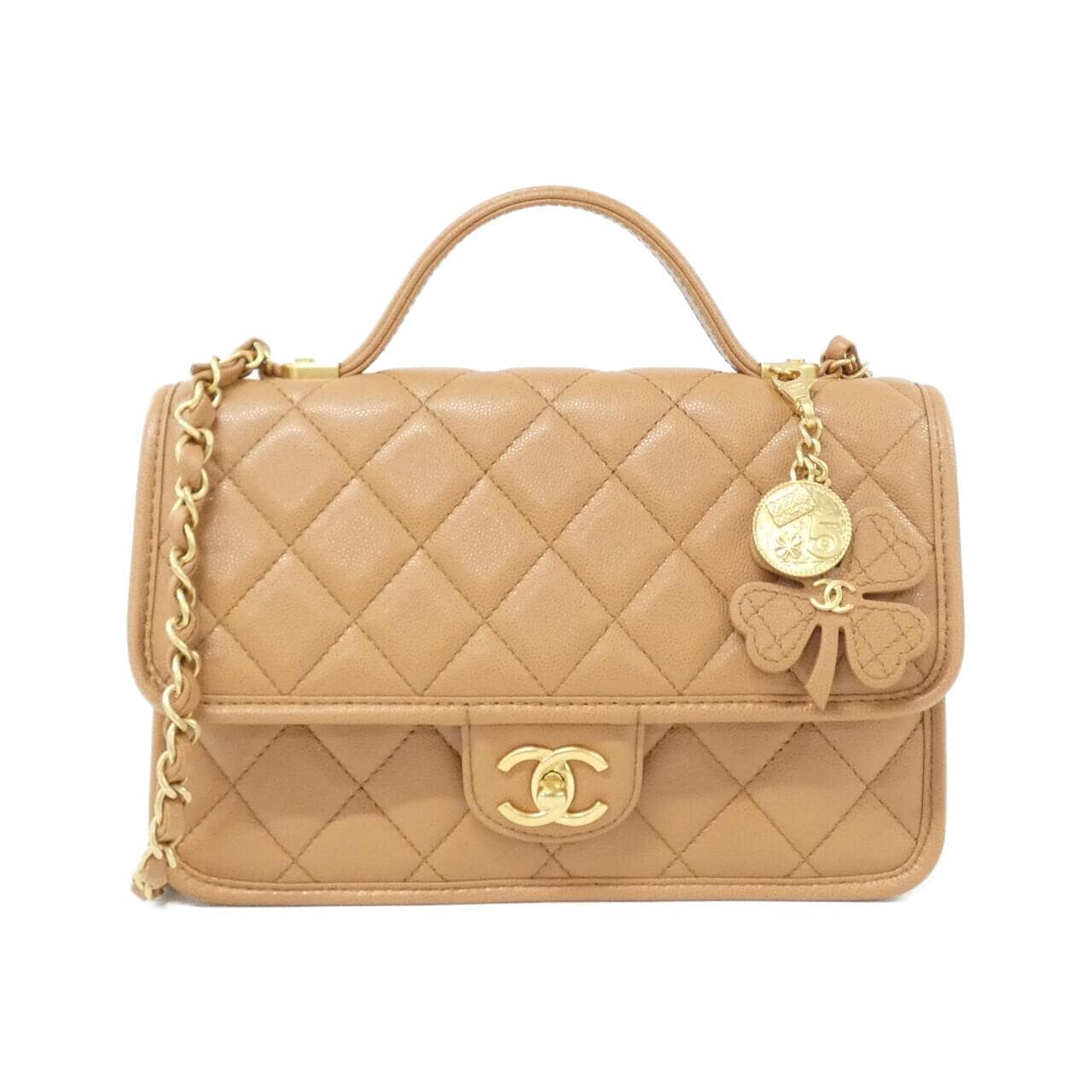 CHANEL Chanel 22 AS3653 手提包 荔枝紋牛皮