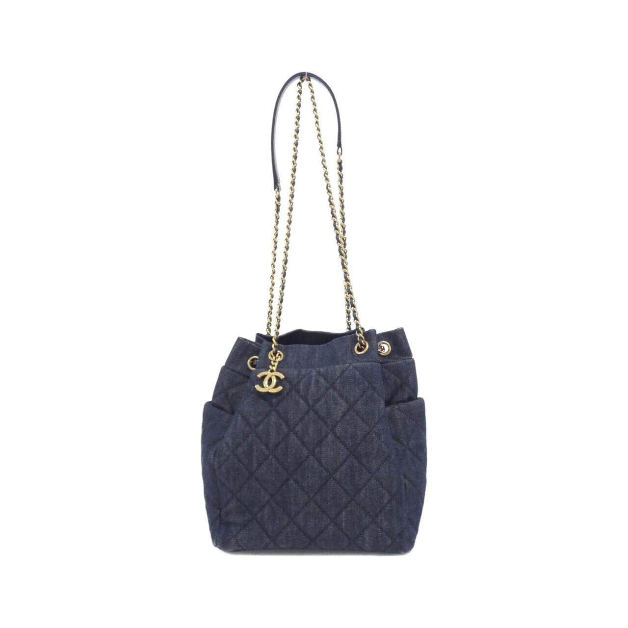 CHANEL 91135 肩背包 牛仔布