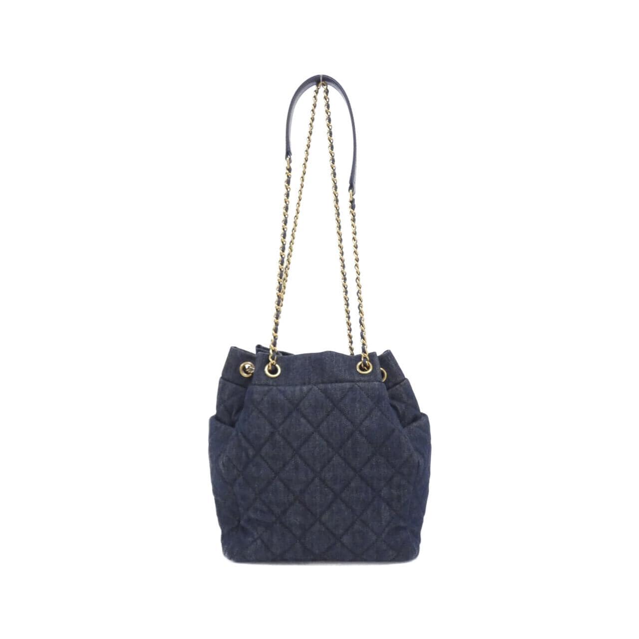 CHANEL 91135 肩背包 牛仔布 2