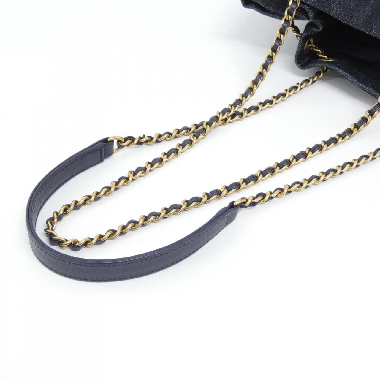 CHANEL 91135 肩背包 牛仔布 5