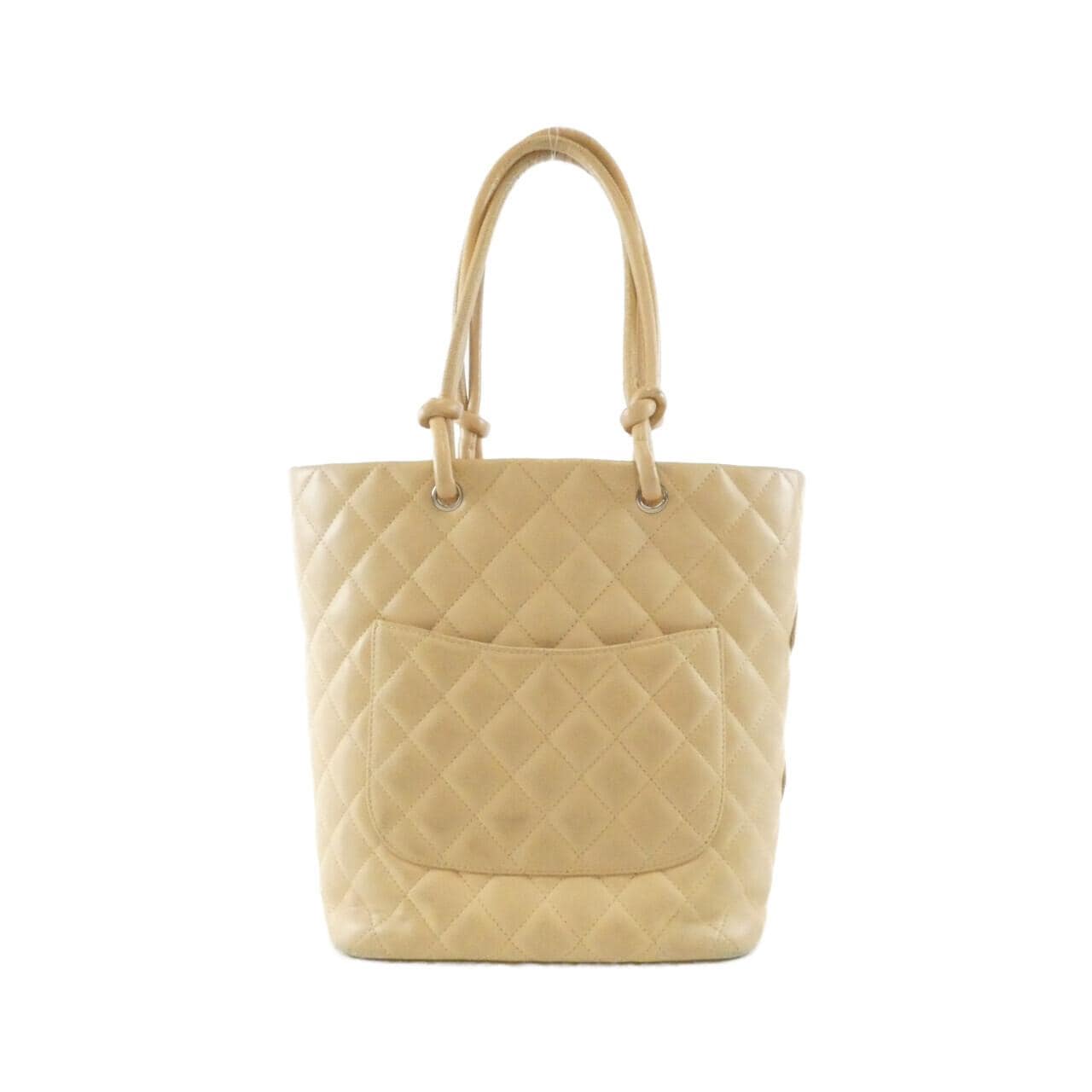 CHANEL Cambon 25167 Handbag Patent Leather 2