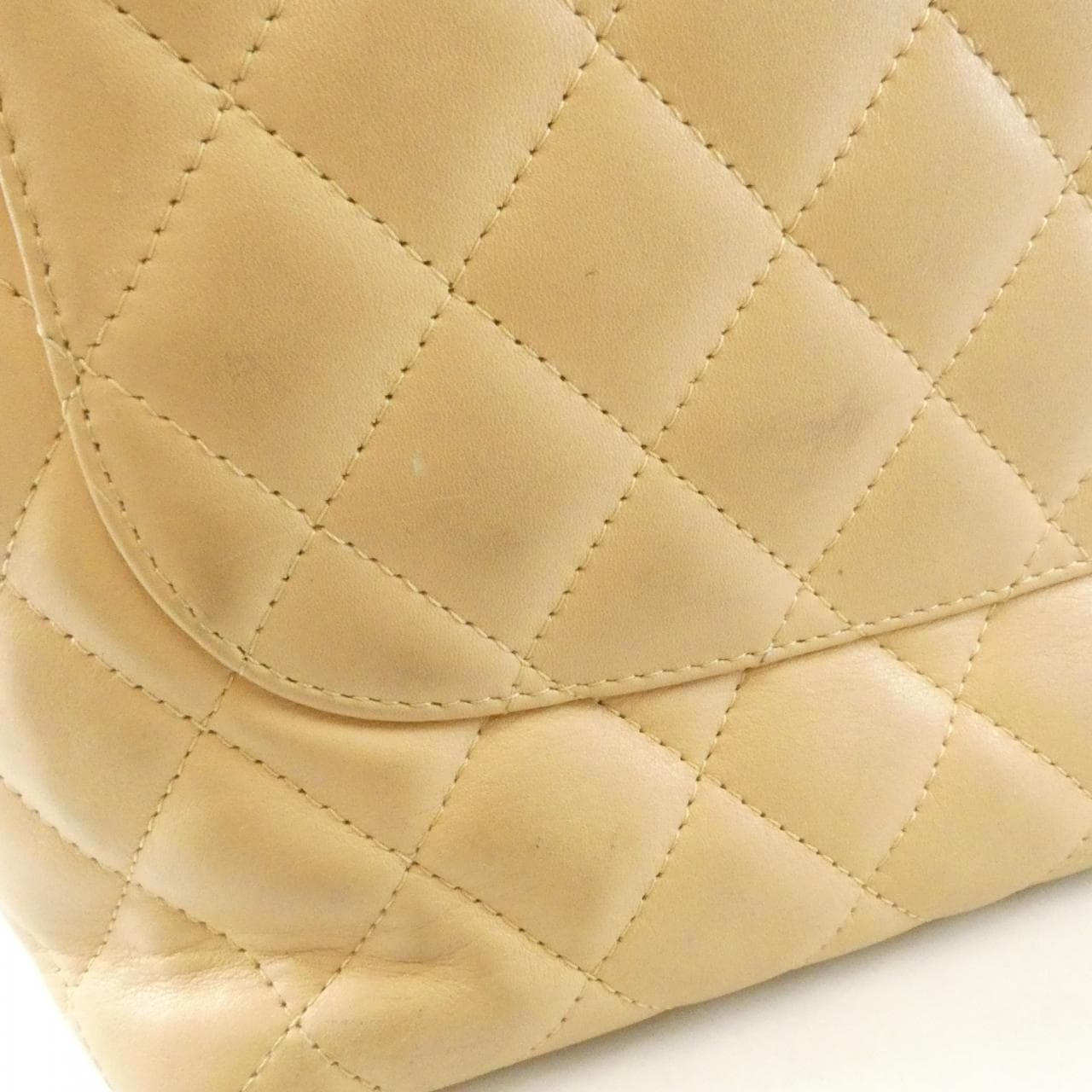 CHANEL Cambon 25167 Handbag Patent Leather 5