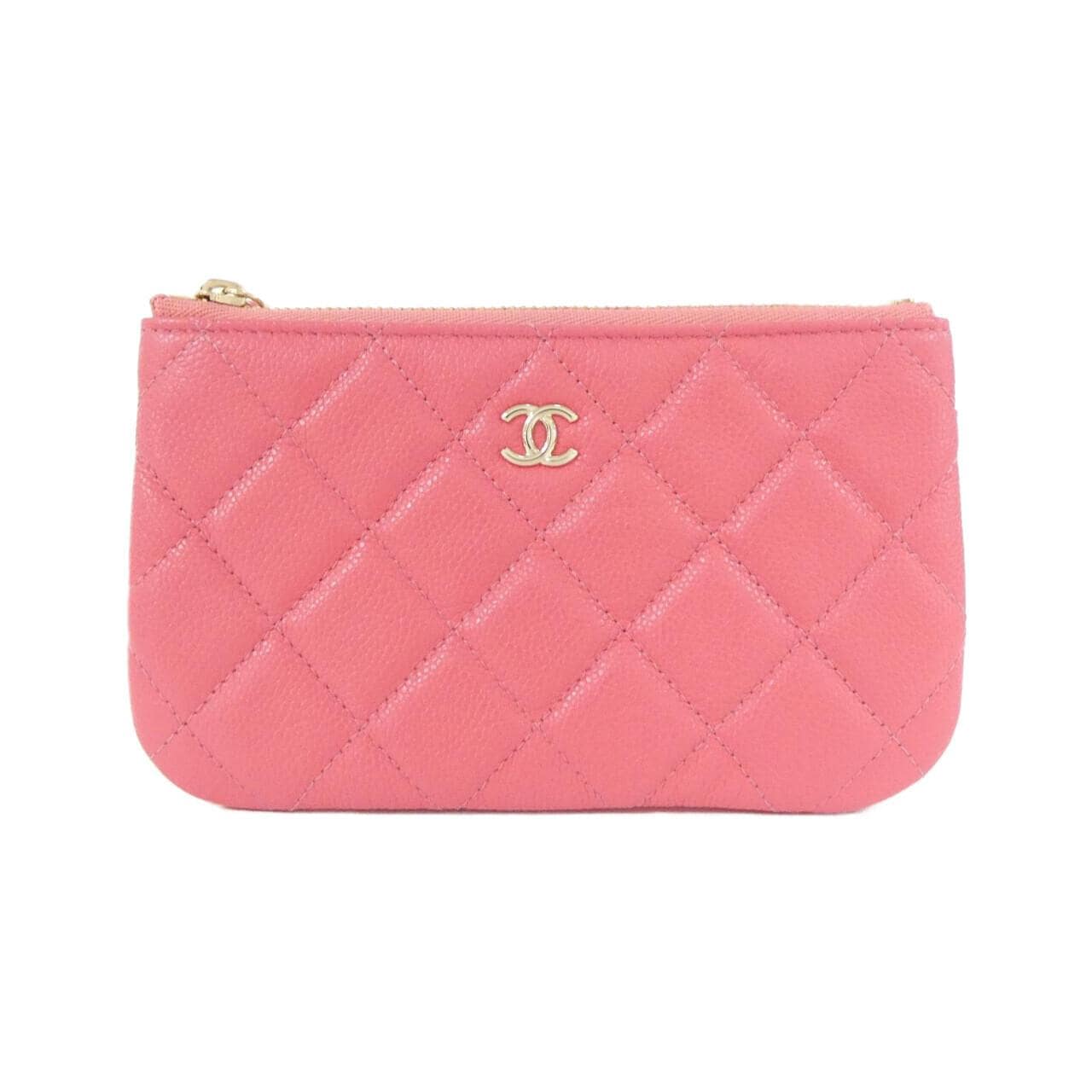 CHANEL 82365 Pouch Grained Calfskin