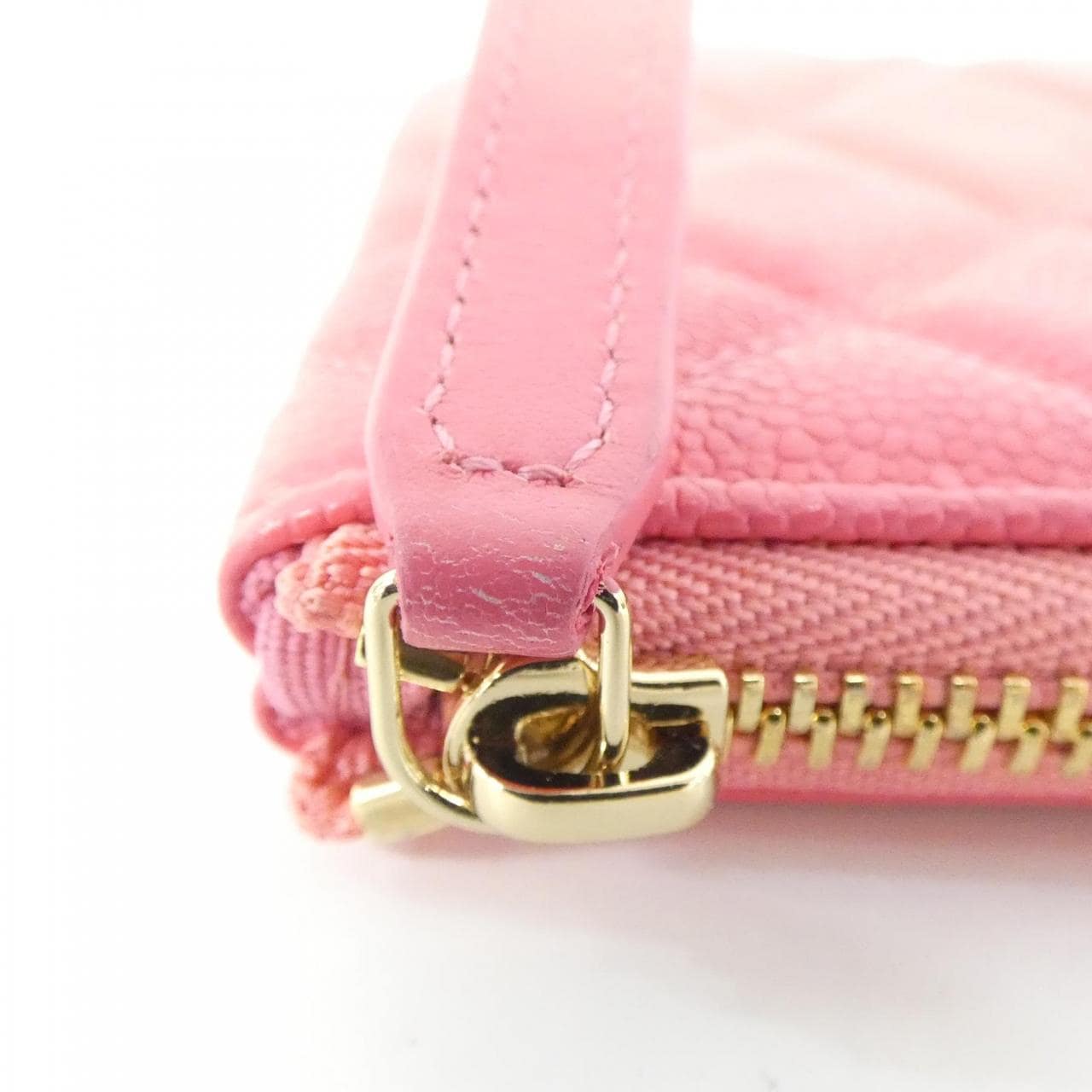 CHANEL 82365 Pouch Grained Calfskin 4