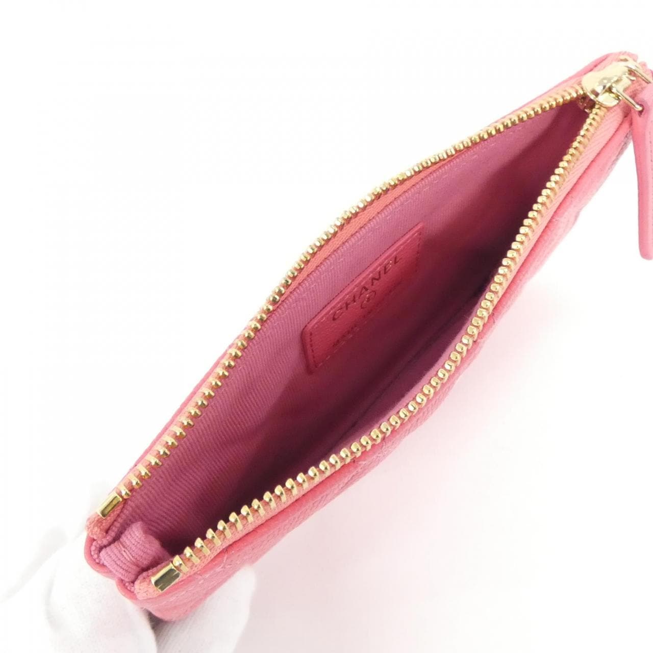 CHANEL 82365 Pouch Grained Calfskin 5