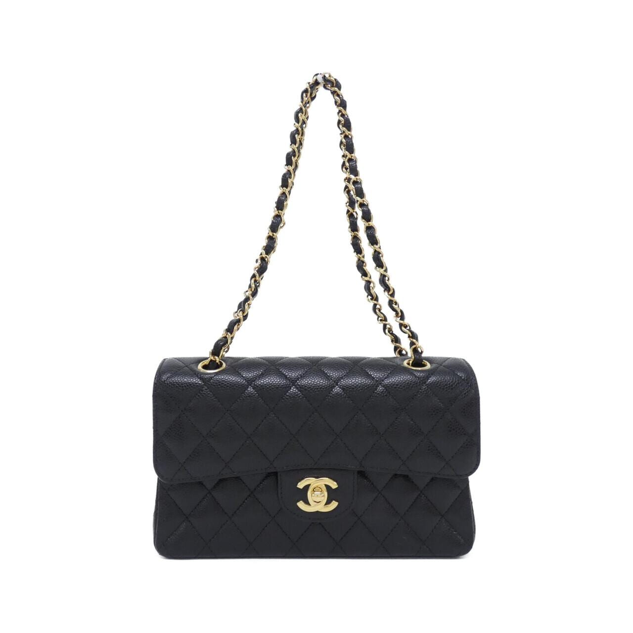 CHANEL Matelasse 1113 Shoulder Grained Calfskin