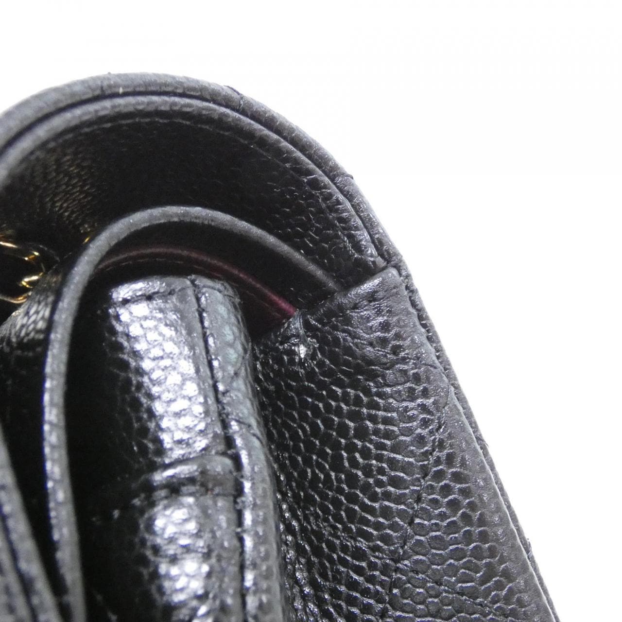 CHANEL Matelasse 1113 Shoulder Grained Calfskin 4