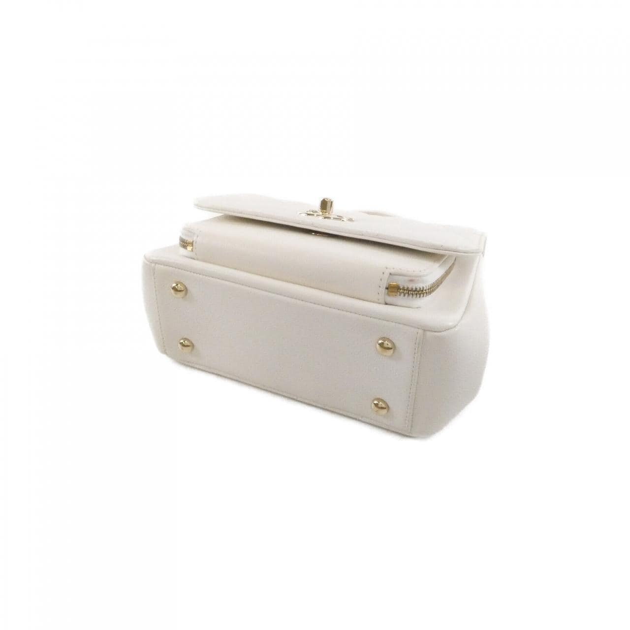 CHANEL 93749 Handbag Grained Calfskin 3