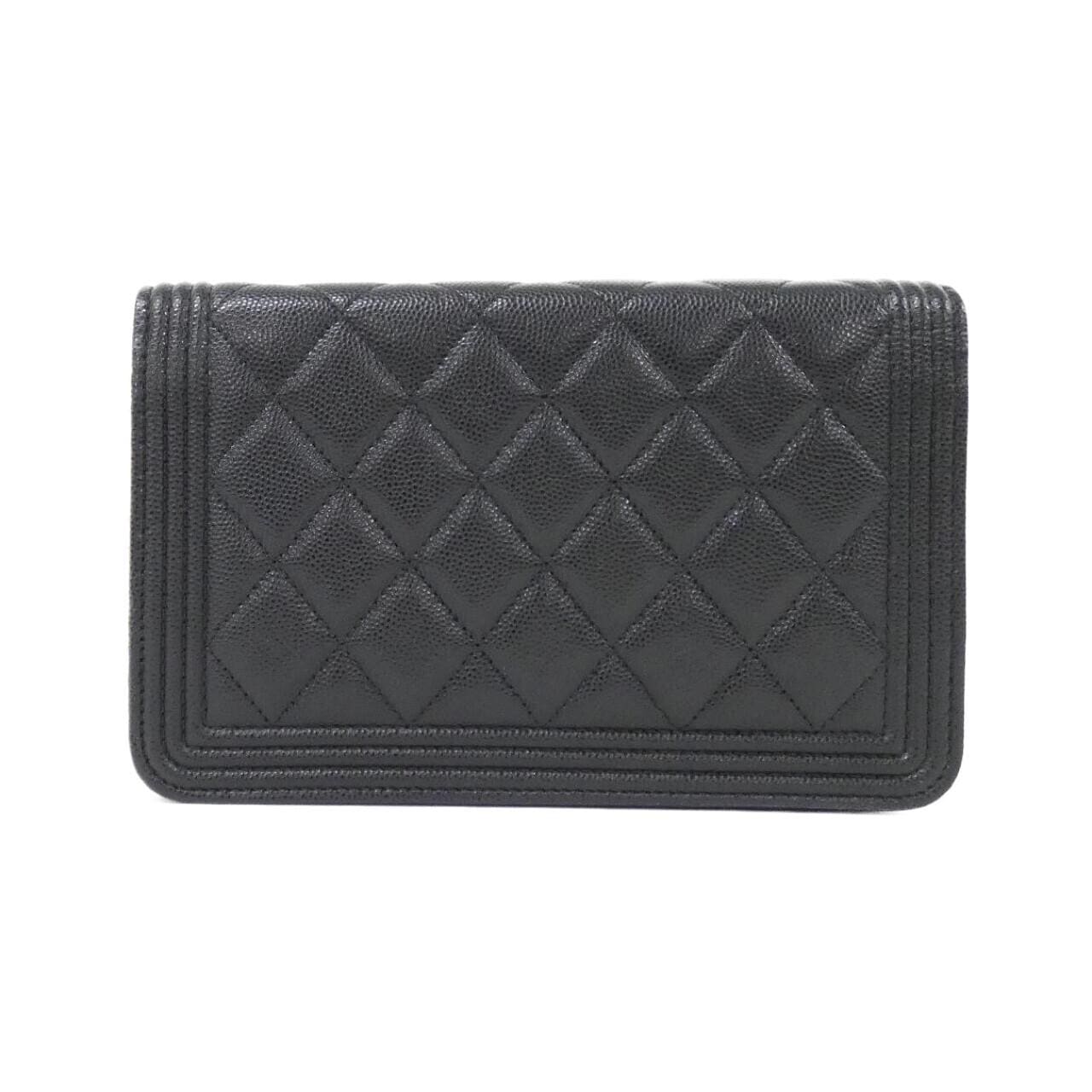 CHANEL Boy Chanel AP1117 銀包 荔枝紋牛皮 2