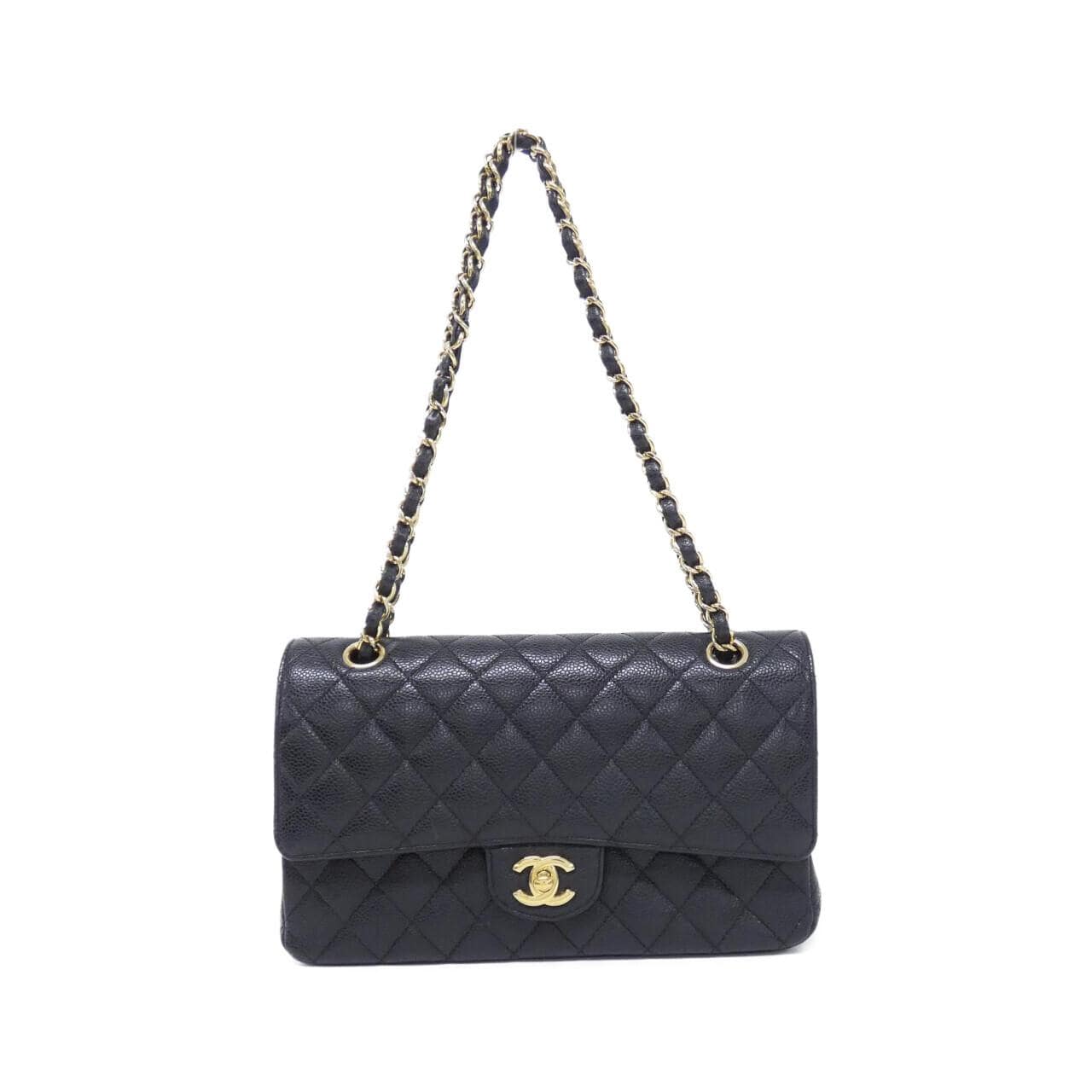 CHANEL Matelasse 1112 Shoulder Grained Calfskin