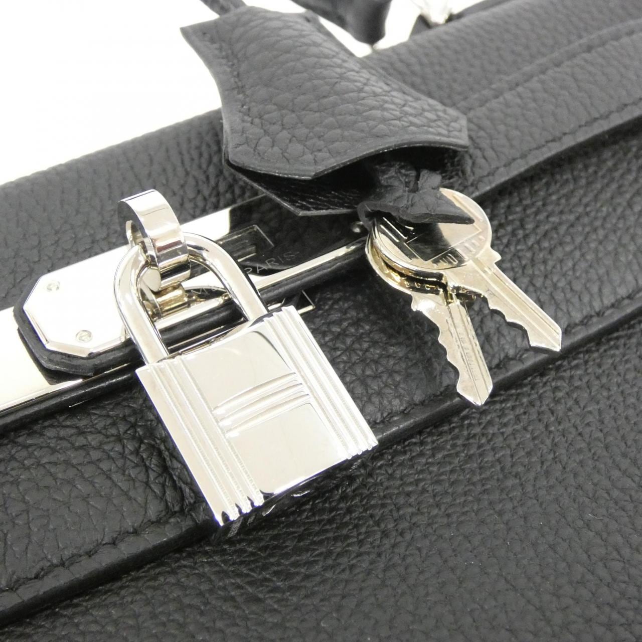 HERMES Kelly 030931CK Handbag Togo 4