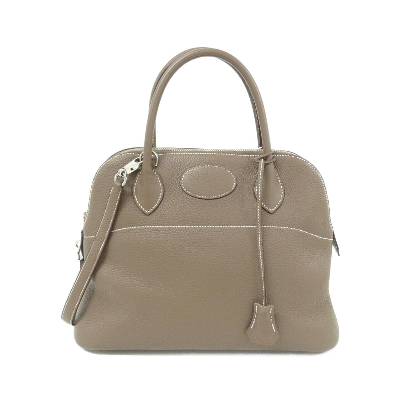 HERMES Bolide 073419CK Handbag Clemence