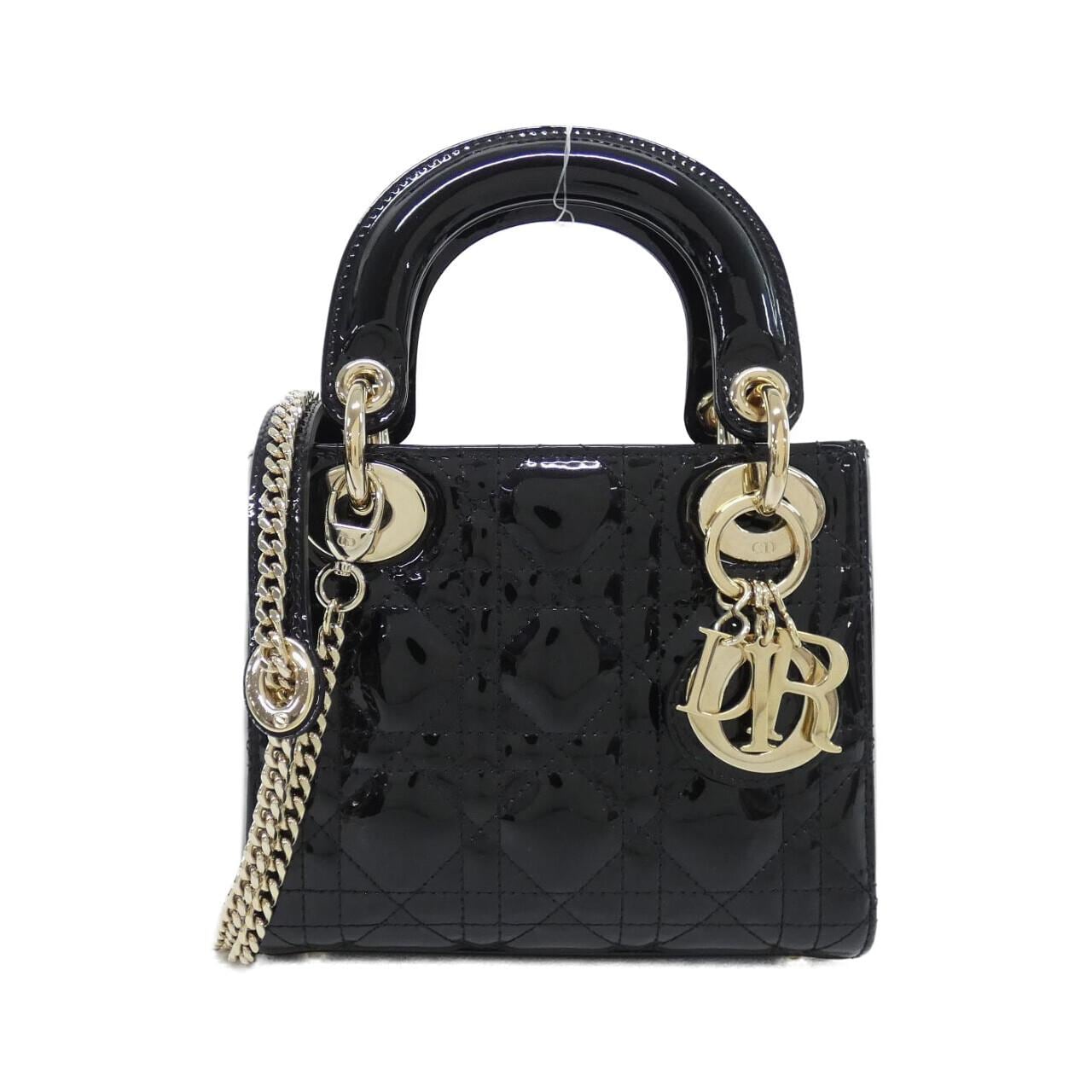 DIOR Lady Dior M0505OVRB Handbag Patent Leather