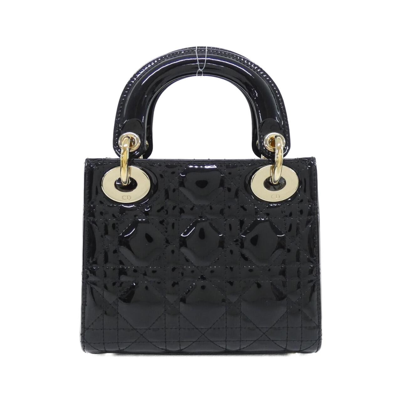 DIOR Lady Dior M0505OVRB Handbag Patent Leather 2