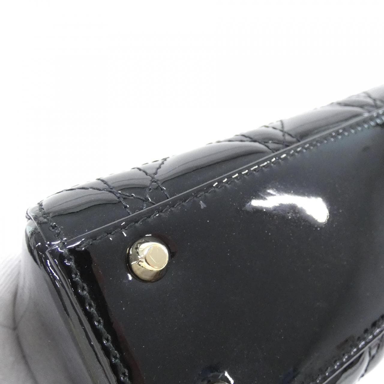 DIOR Lady Dior M0505OVRB Handbag Patent Leather 3