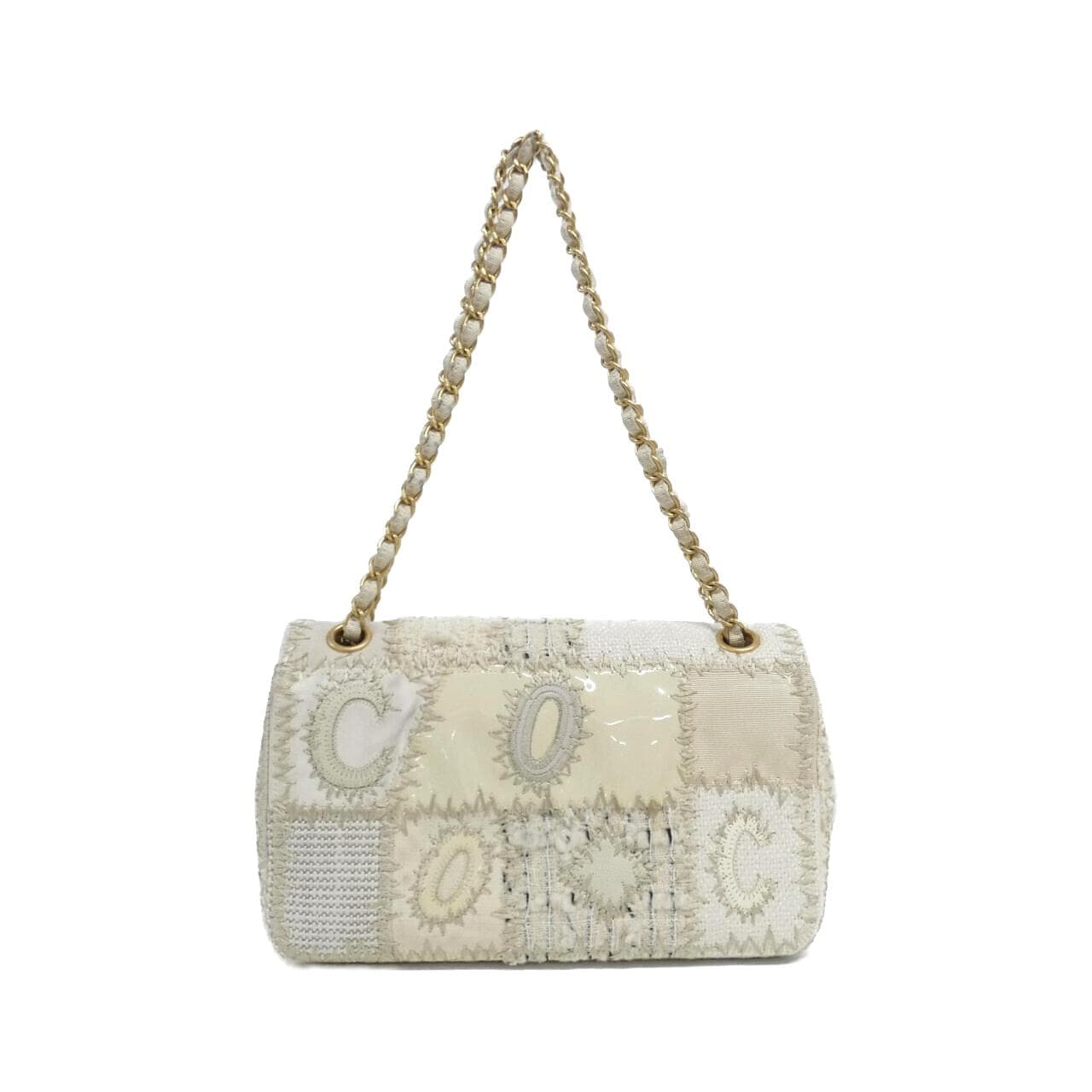 CHANEL 65468 肩背包 帆布 2