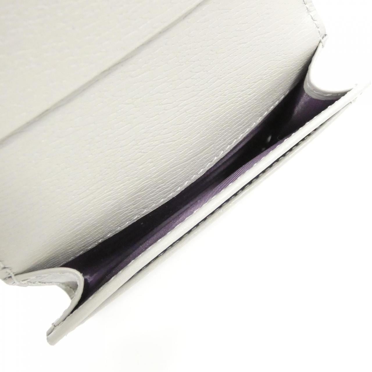GUCCI 790101 0OP0N Card Case Leather 5