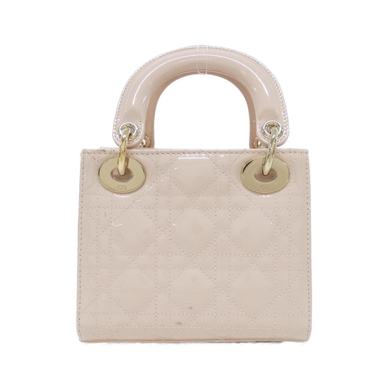 DIOR Lady Dior M0505OWCB Handbag Patent Leather 2
