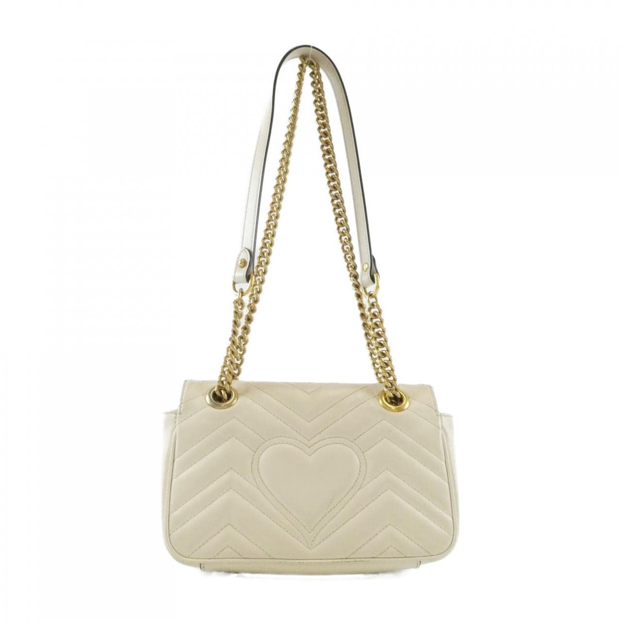GUCCI GG Marmont 446744 DTD1T Shoulder Leather 2