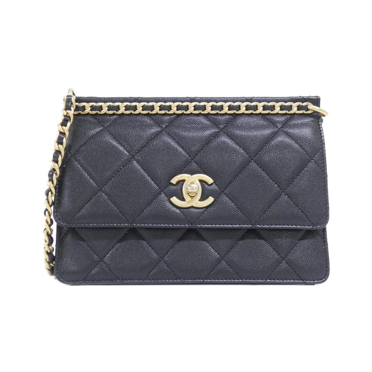 CHANEL AS4169 肩背包 荔枝紋牛皮