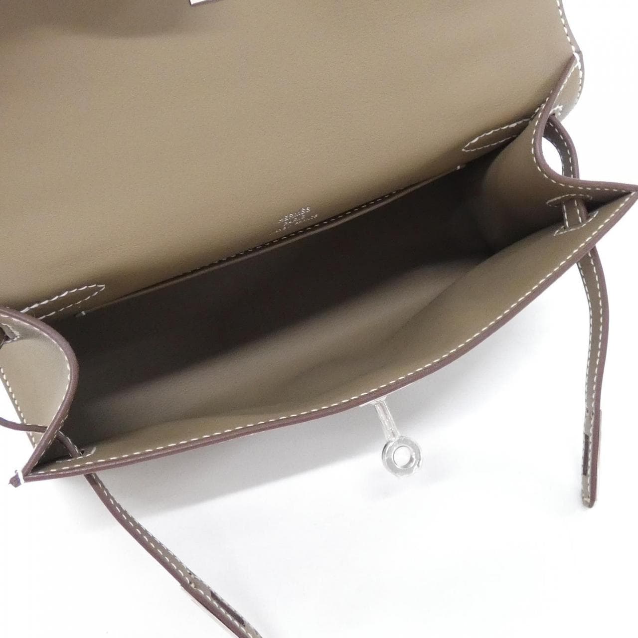HERMES Kelly 049417CK Handbag Swift 5