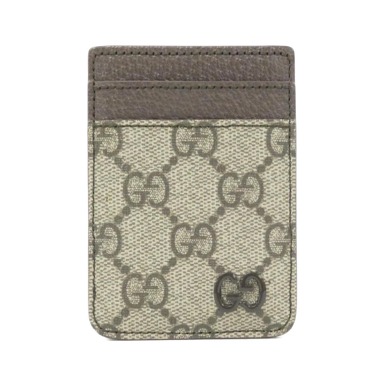 GUCCI 817197 FACQC Card Case Canvas