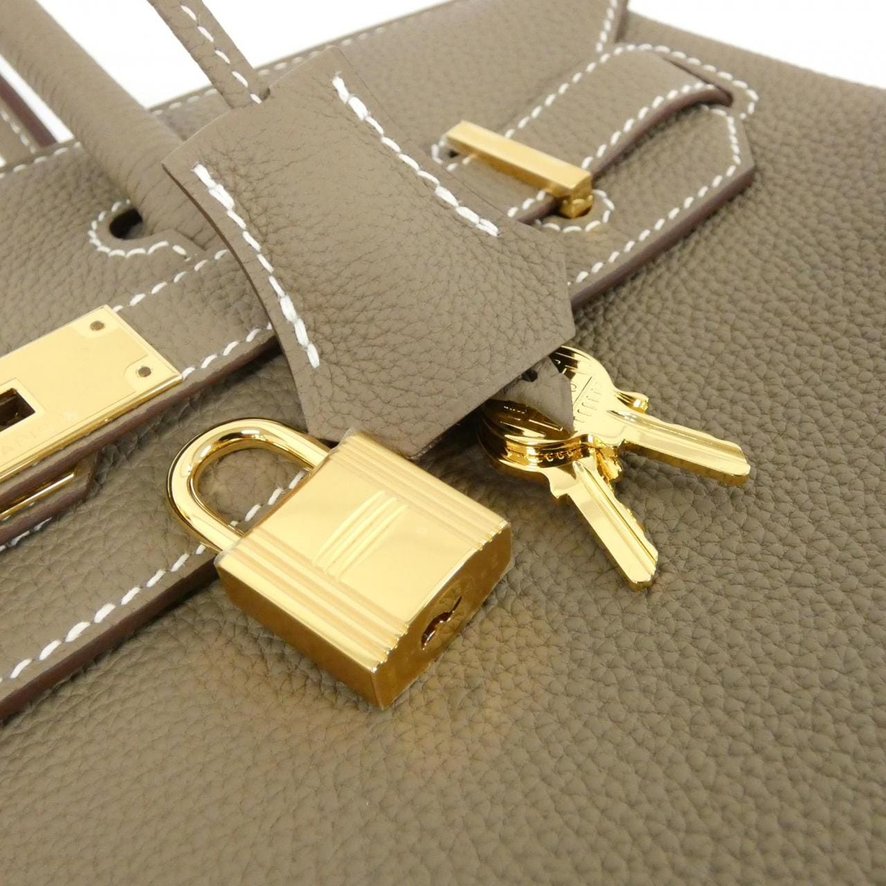 HERMES Birkin 027633CC Handbag Togo 4