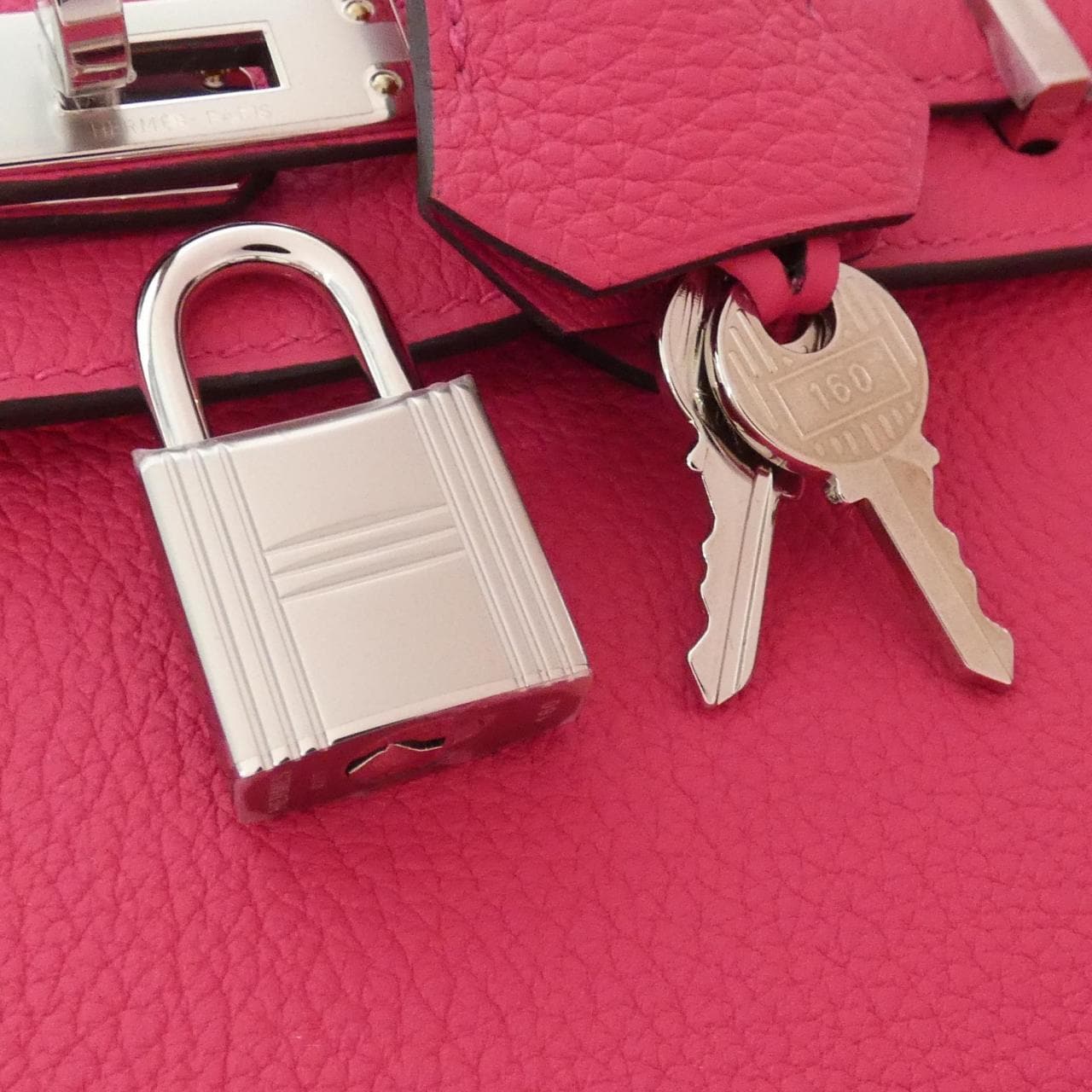 HERMES Birkin 041344CK Handbag Togo 4