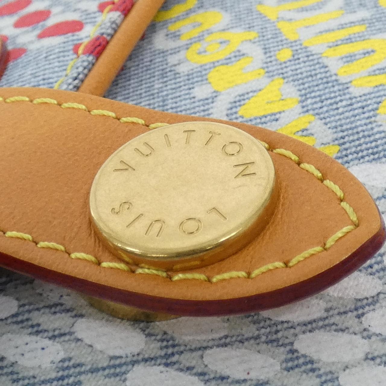 LOUIS VUITTON N00134 肩背包 牛仔布 5