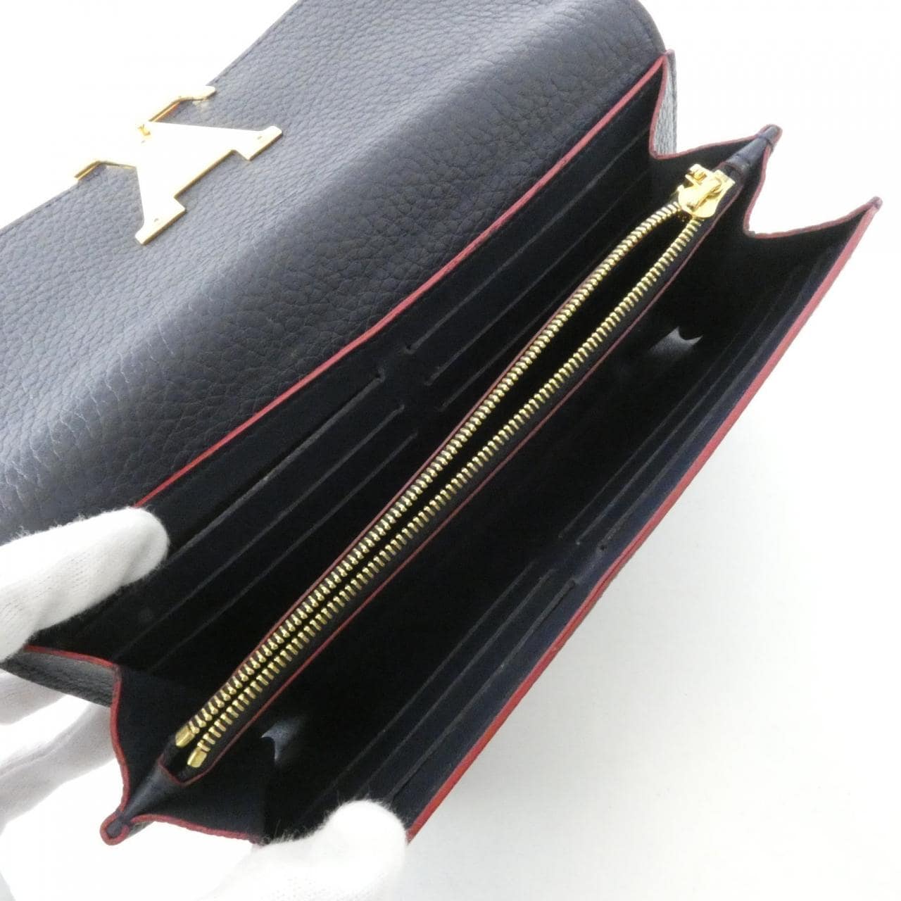 LOUIS VUITTON Capucines M63739 Wallet 7