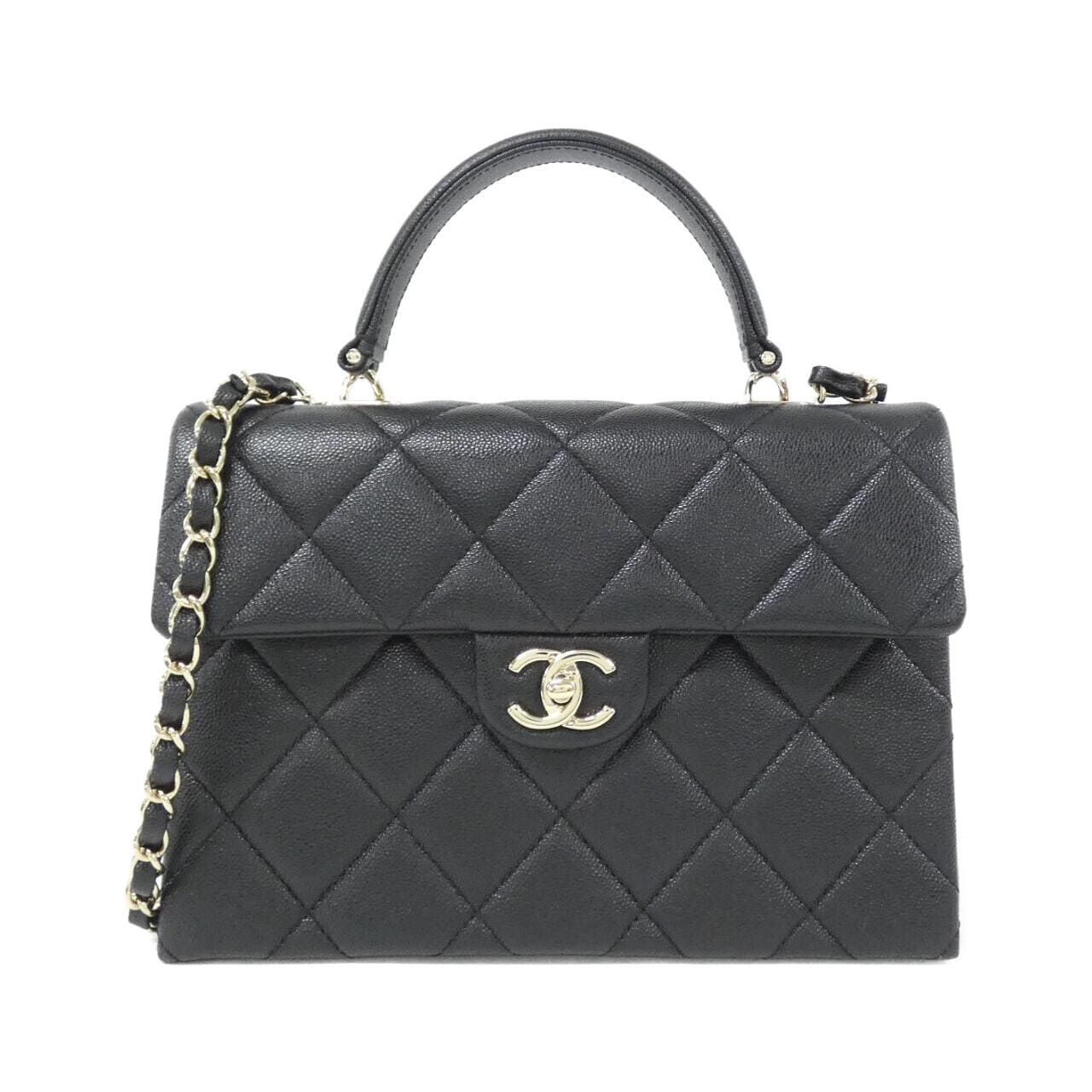 CHANEL AS4712 手提包 荔枝紋牛皮