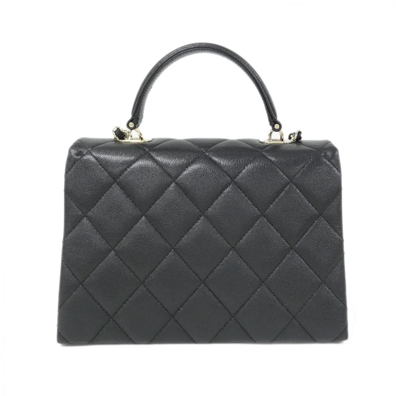 CHANEL AS4712 手提包 荔枝紋牛皮 2