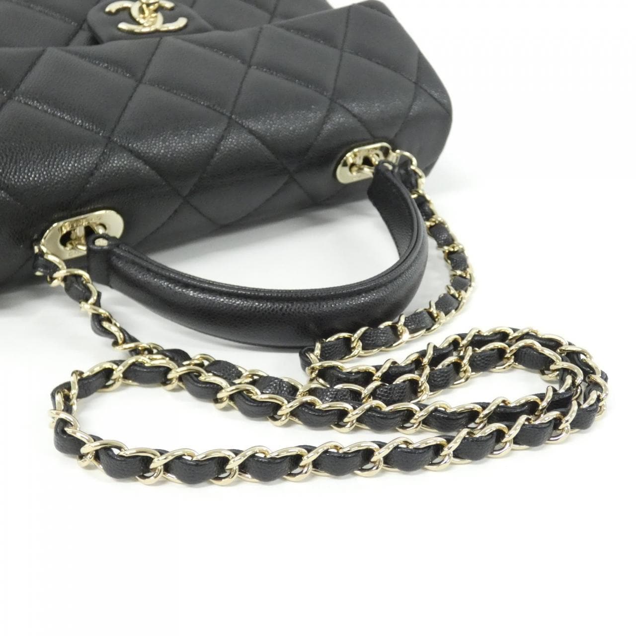 CHANEL AS4712 手提包 荔枝紋牛皮 5