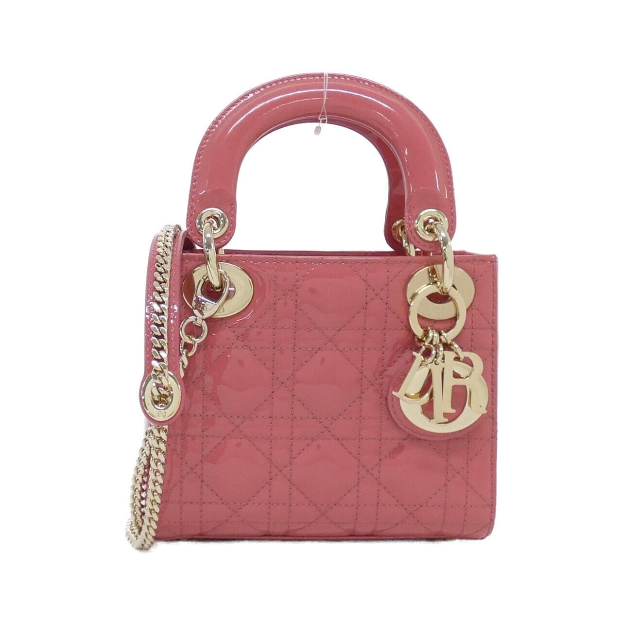 DIOR Lady Dior M0505OWCB Handbag Patent Leather