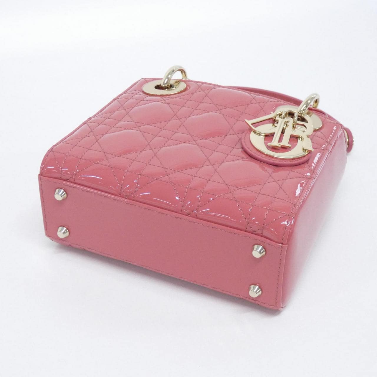 DIOR Lady Dior M0505OWCB Handbag Patent Leather 3