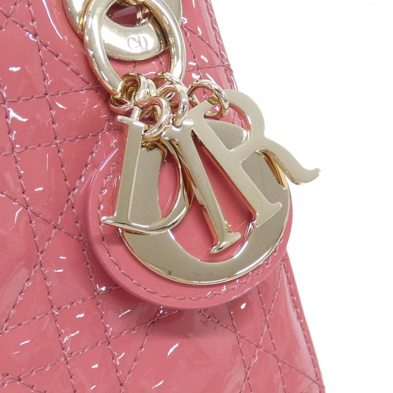 DIOR Lady Dior M0505OWCB Handbag Patent Leather 4