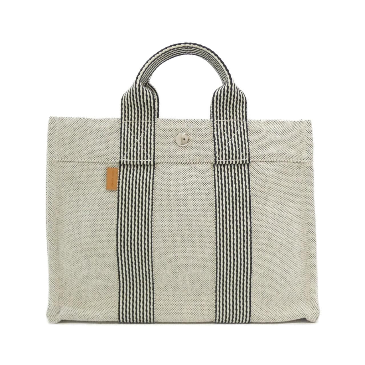 HERMES 102017M Tote Canvas