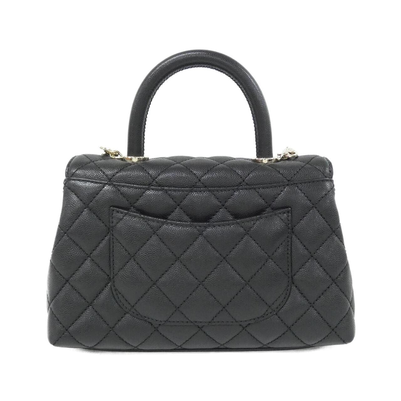 CHANEL Matelasse 92990 Handbag Grained Calfskin 2