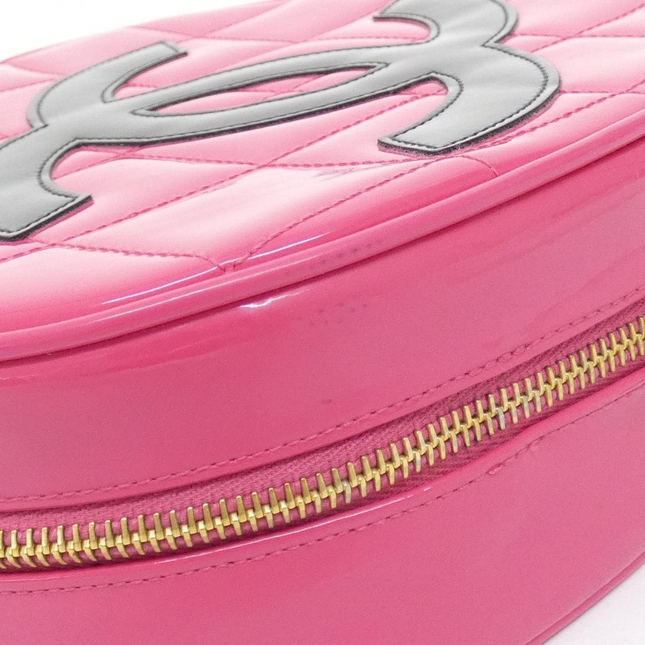 CHANEL Handbag Patent Leather 5