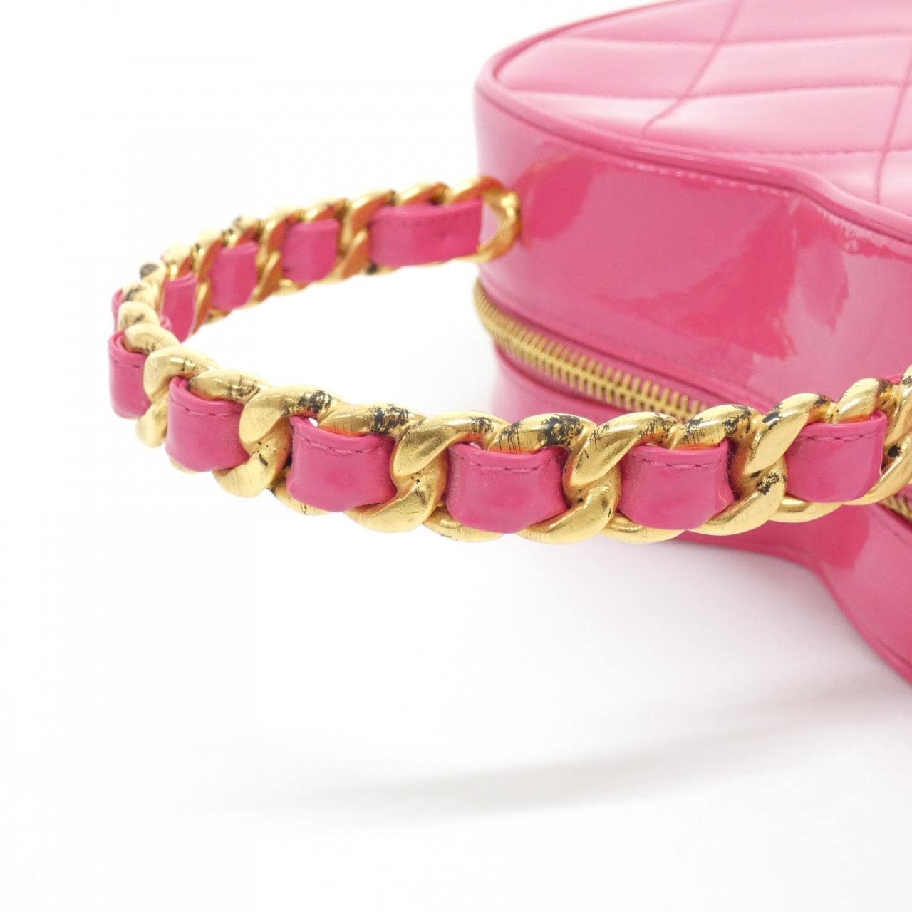 CHANEL Handbag Patent Leather 7