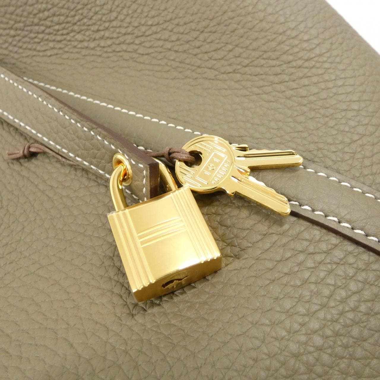 HERMES Picotin 056289CC Handbag Clemence 3