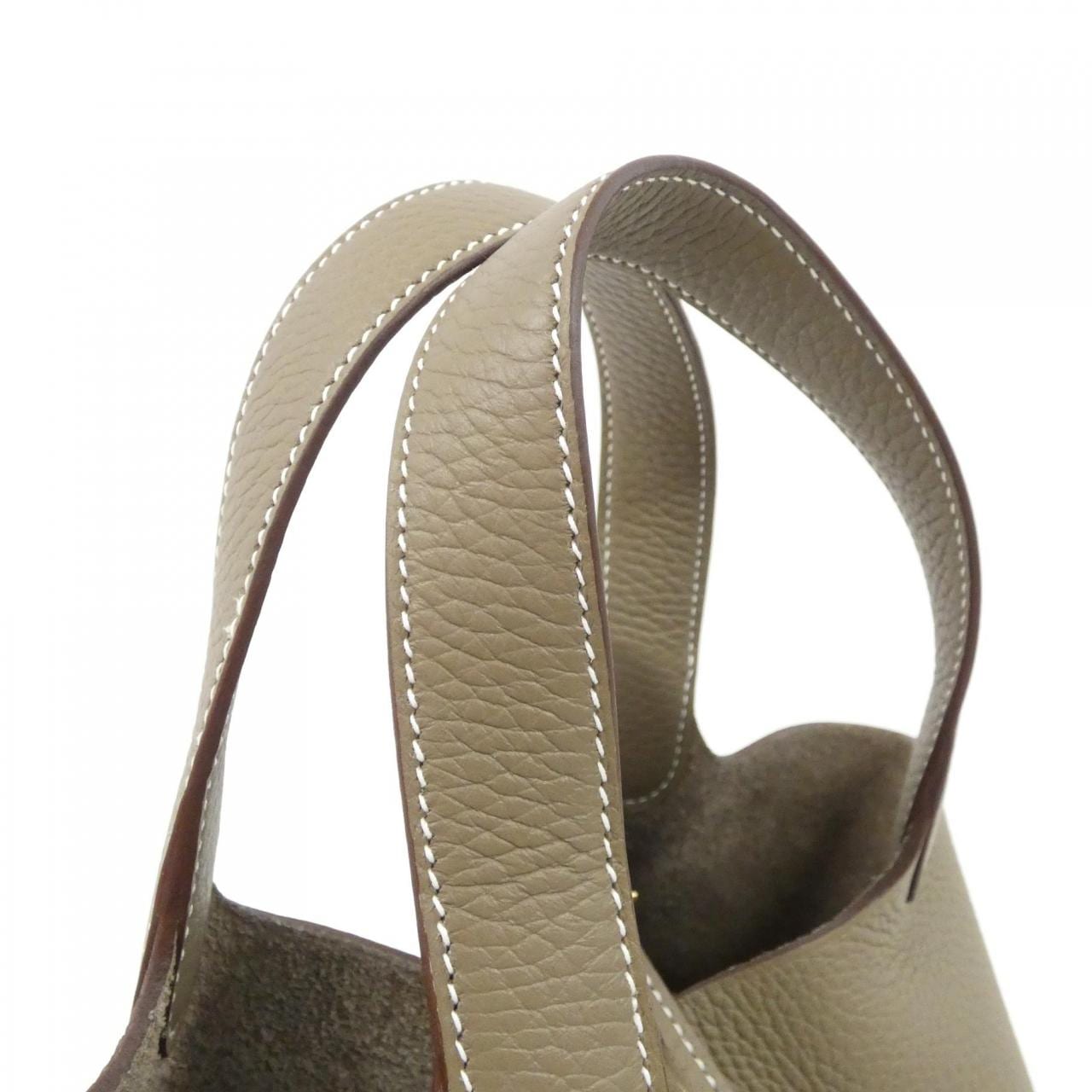 HERMES Picotin 056289CC Handbag Clemence 4