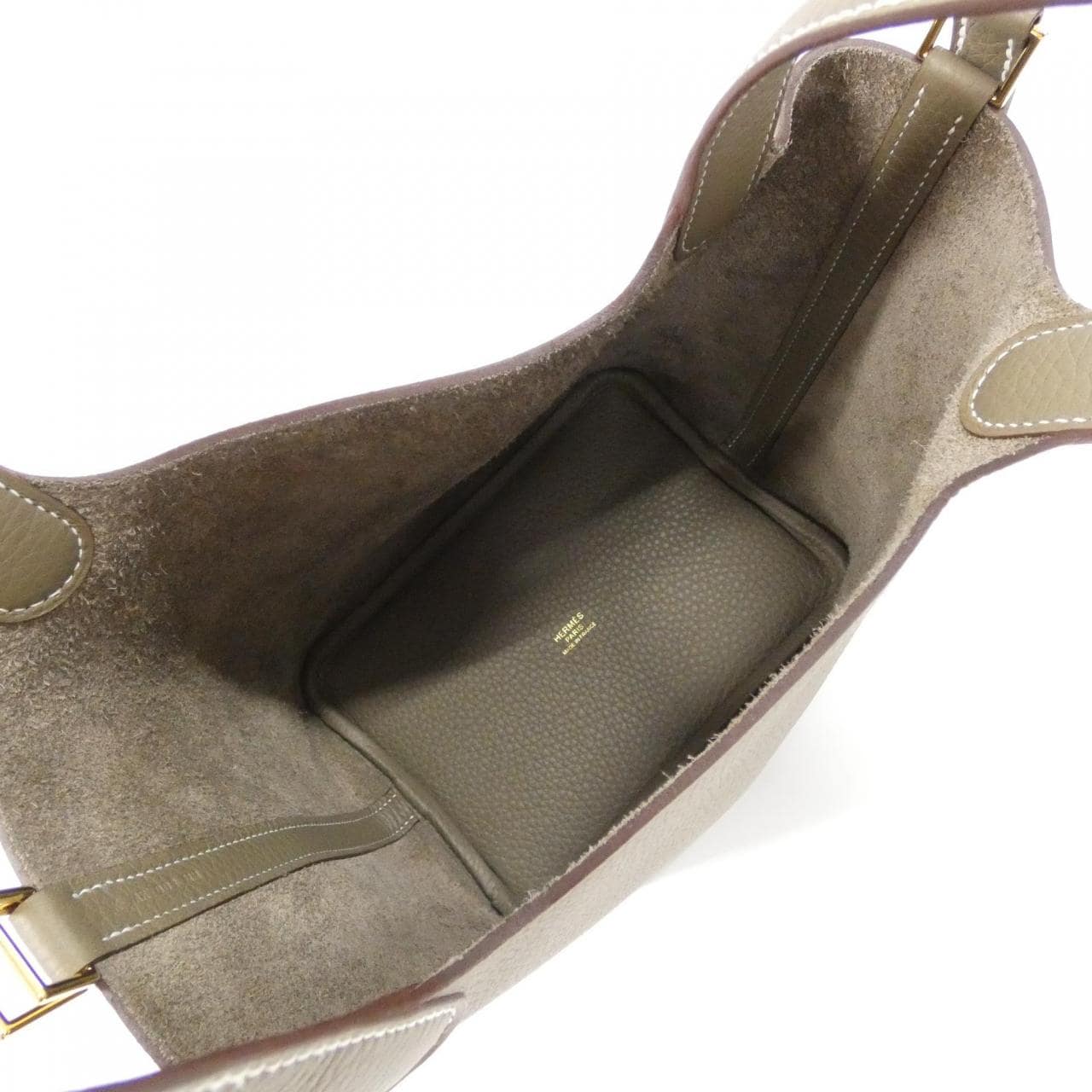 HERMES Picotin 056289CC Handbag Clemence 5