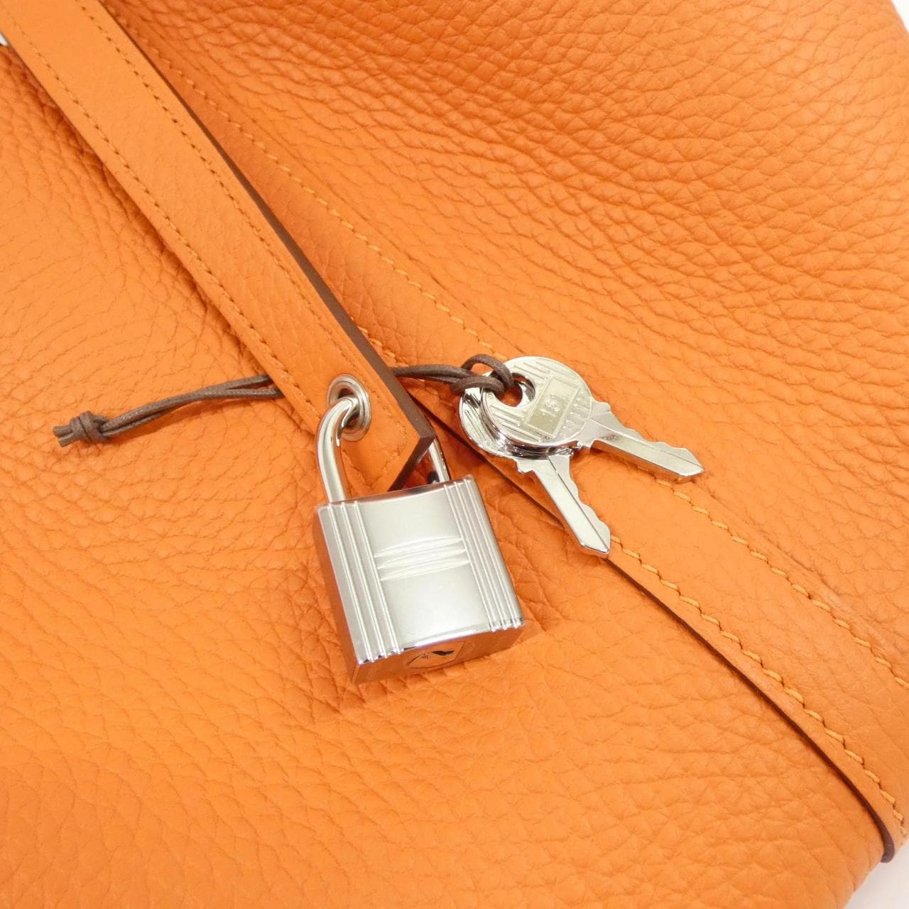 HERMES Picotin 056289CK Handbag Clemence 3