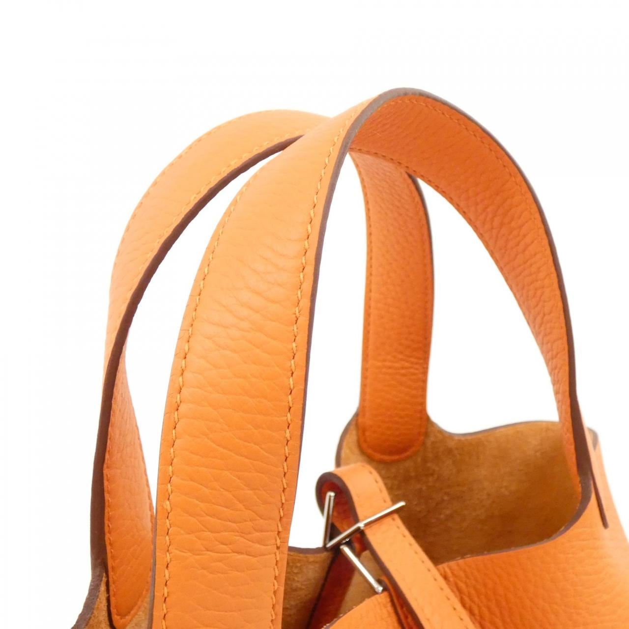 HERMES Picotin 056289CK Handbag Clemence 4