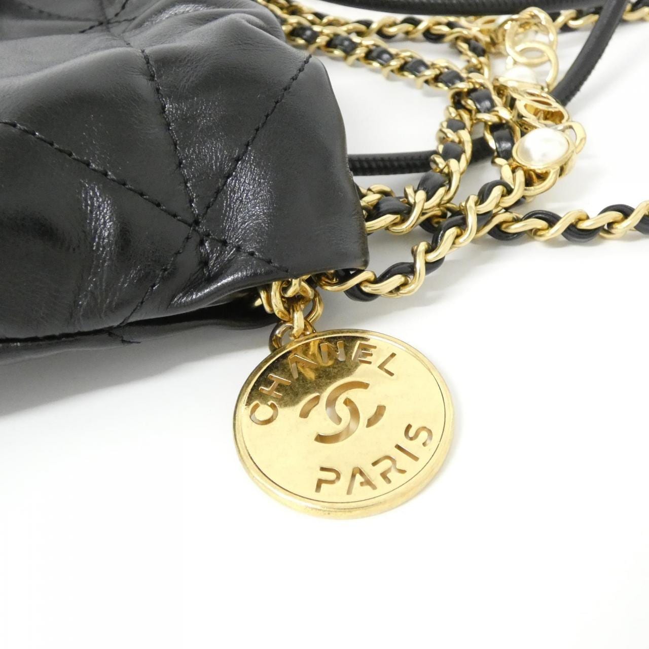 CHANEL Chanel 22 AS3980 Handbag Leather 4